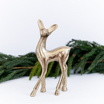 Gold Deer Figure