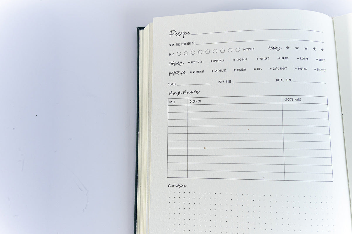 Brambles Heirloom Recipe Book by Rifle Paper Co.