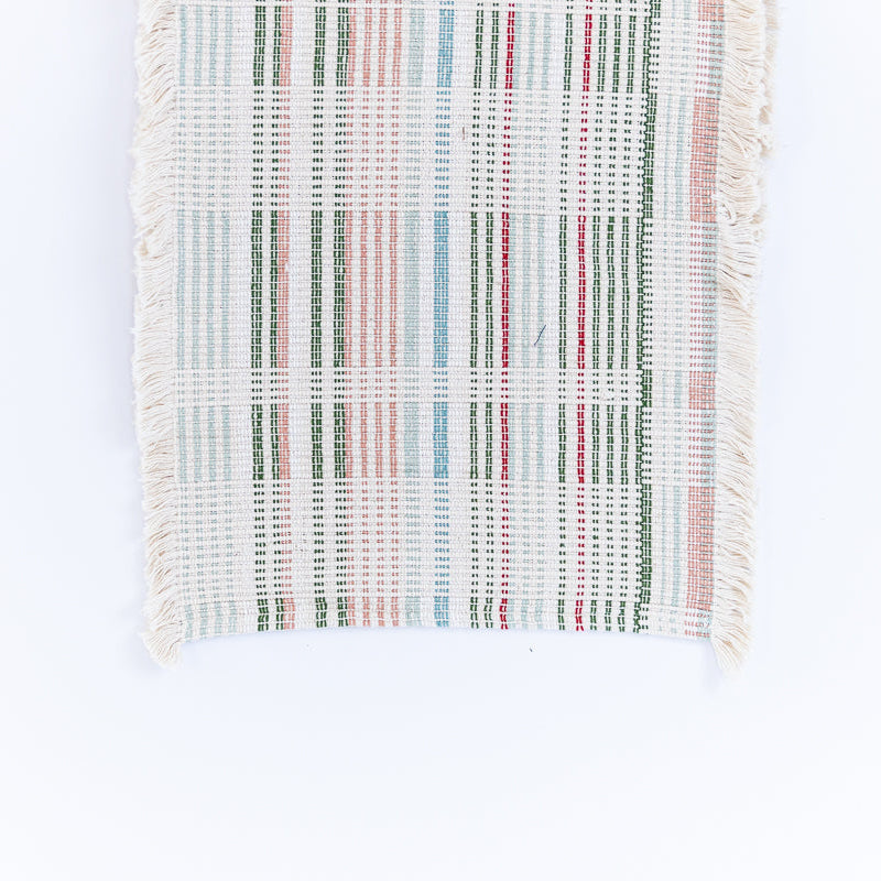 Festive Plaid Woven Table Runner