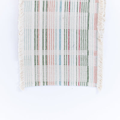 Festive Plaid Woven Table Runner