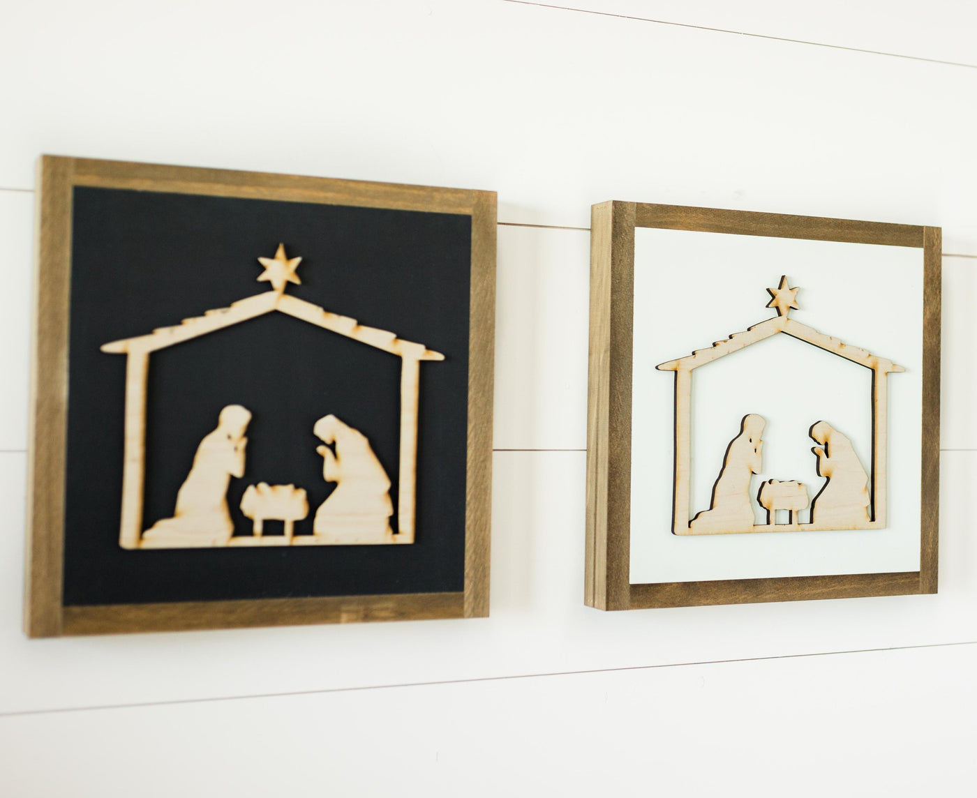 Wooden Nativity