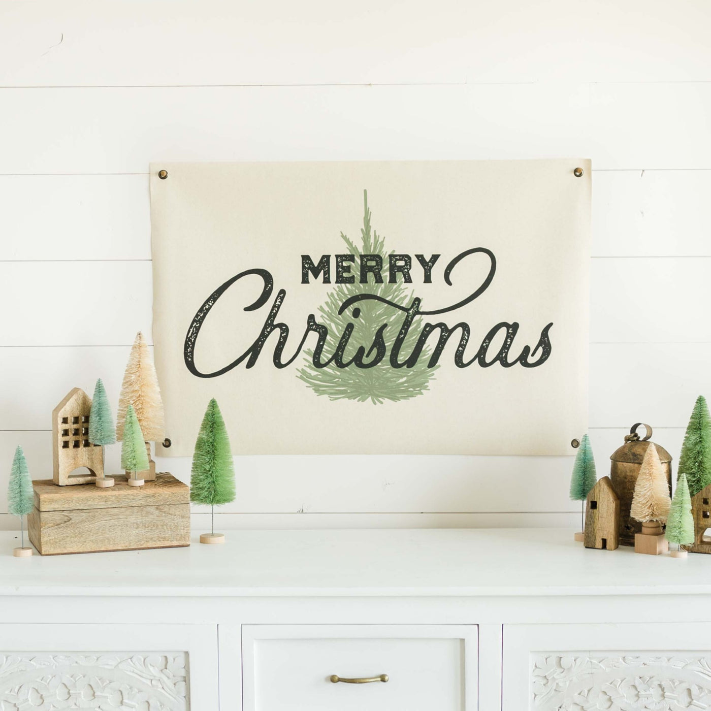 Merry Christmas | Canvas Banner