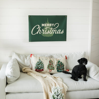 Merry Christmas | Canvas Banner