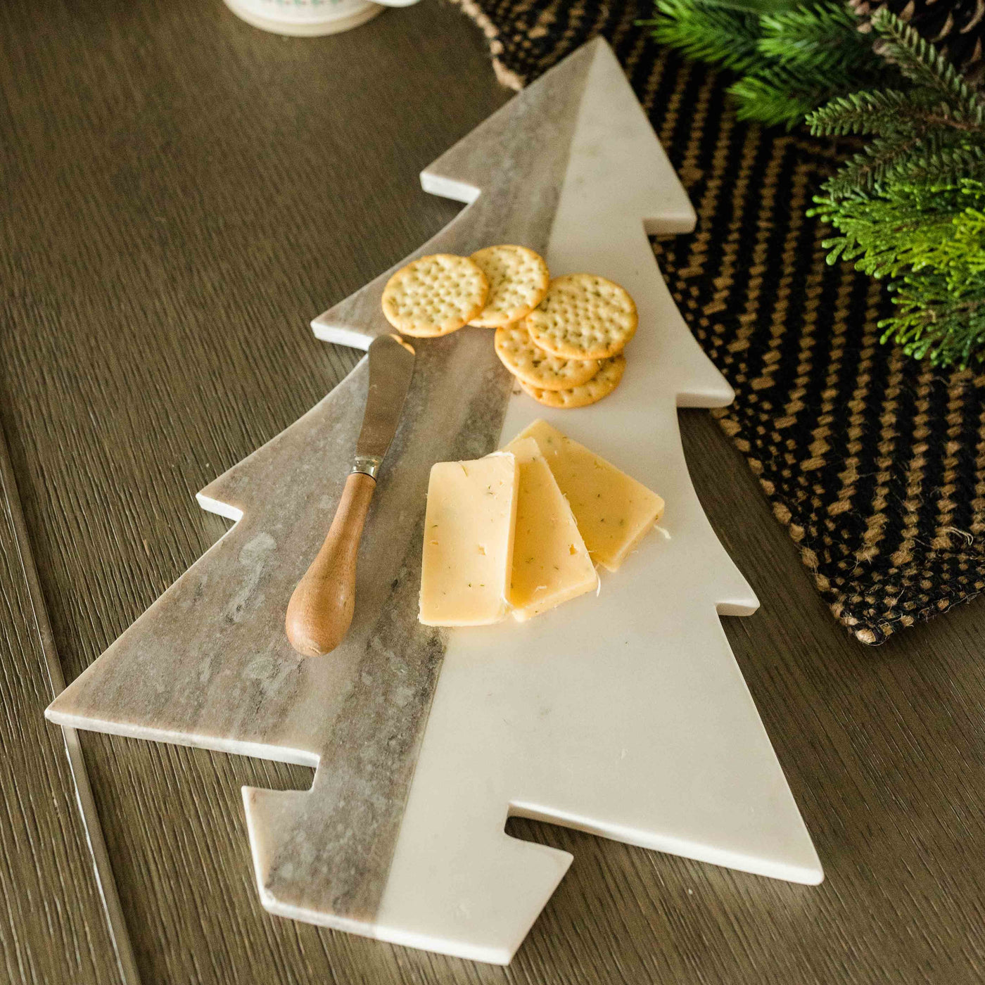 Marble Tree Cutting Board
