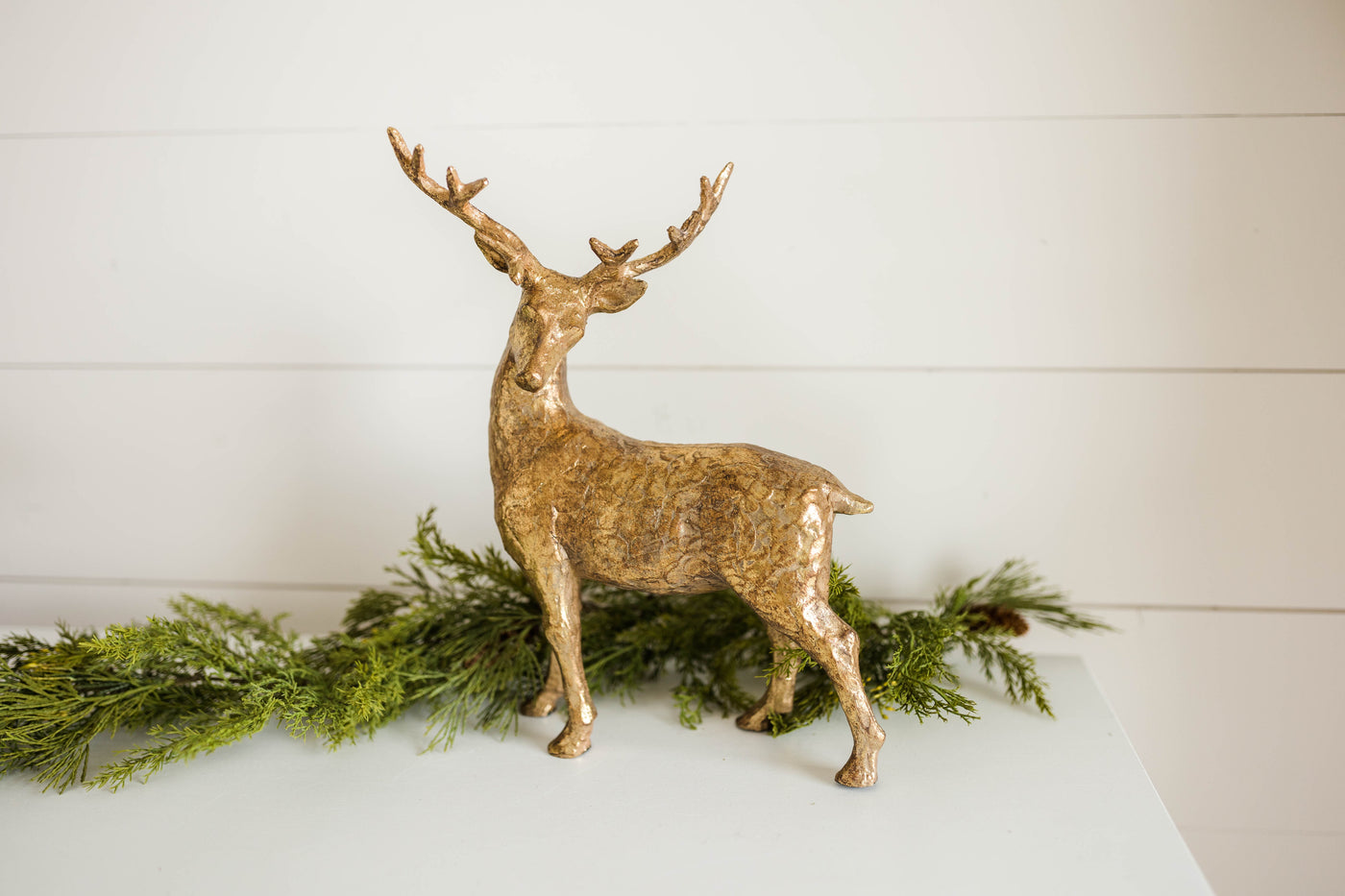 Gold Standing Deer