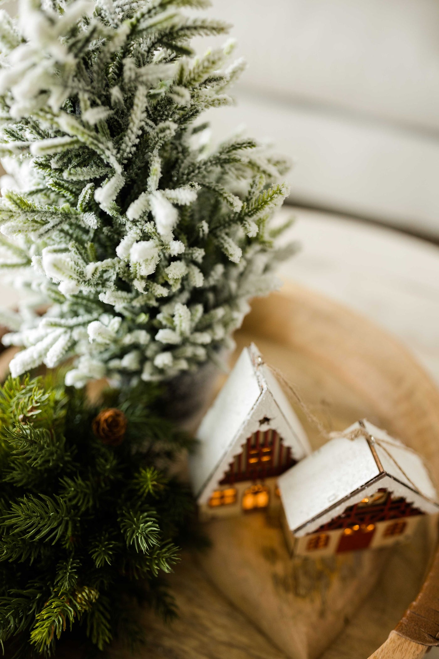 Frosted Evergreen Tree