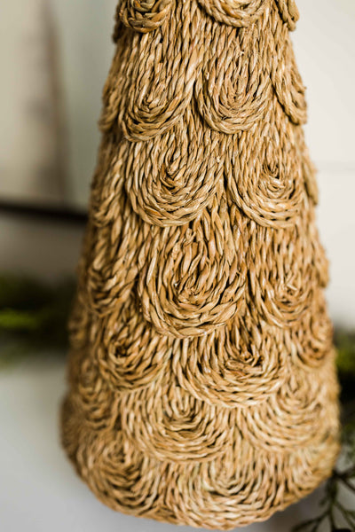 Wicker Cone Tree