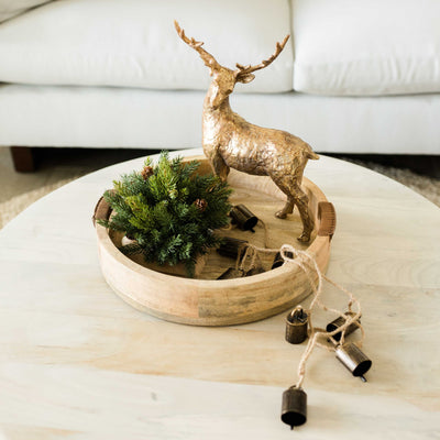 Gold Standing Deer
