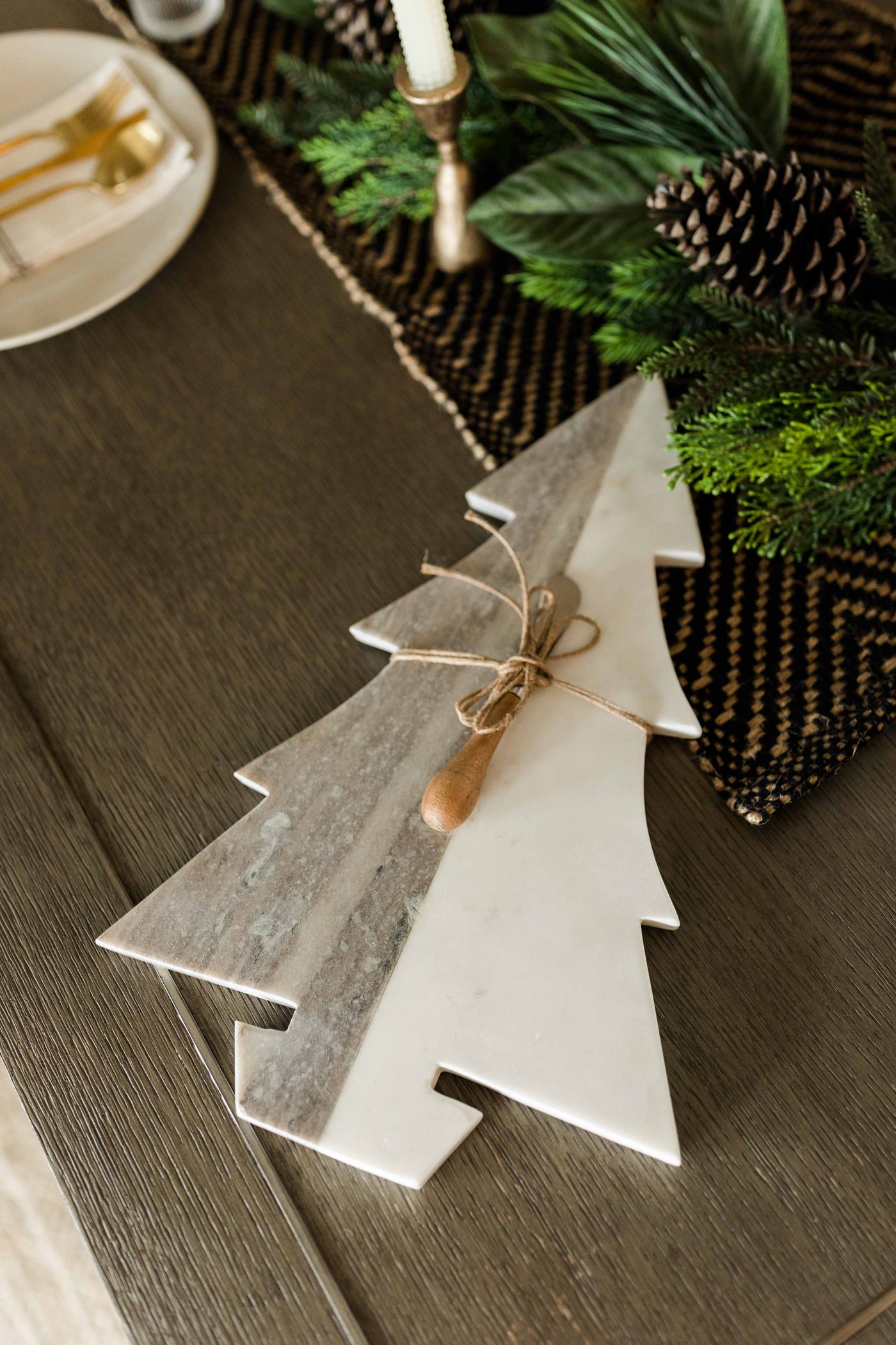 Marble Tree Cutting Board