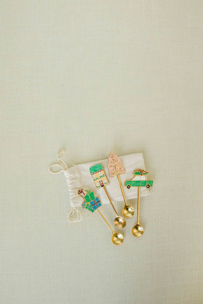 Holiday Icon Spoons | Set of 4