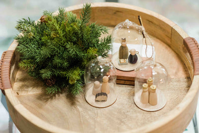 Nativity Cloche Ornaments | Set of 3
