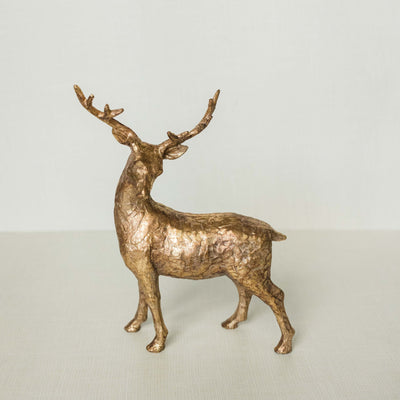 Gold Standing Deer