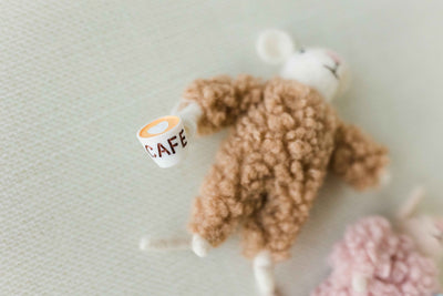 Wool Mice Ornaments | Set of 2