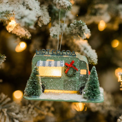 Hot Cocoa Truck Ornament