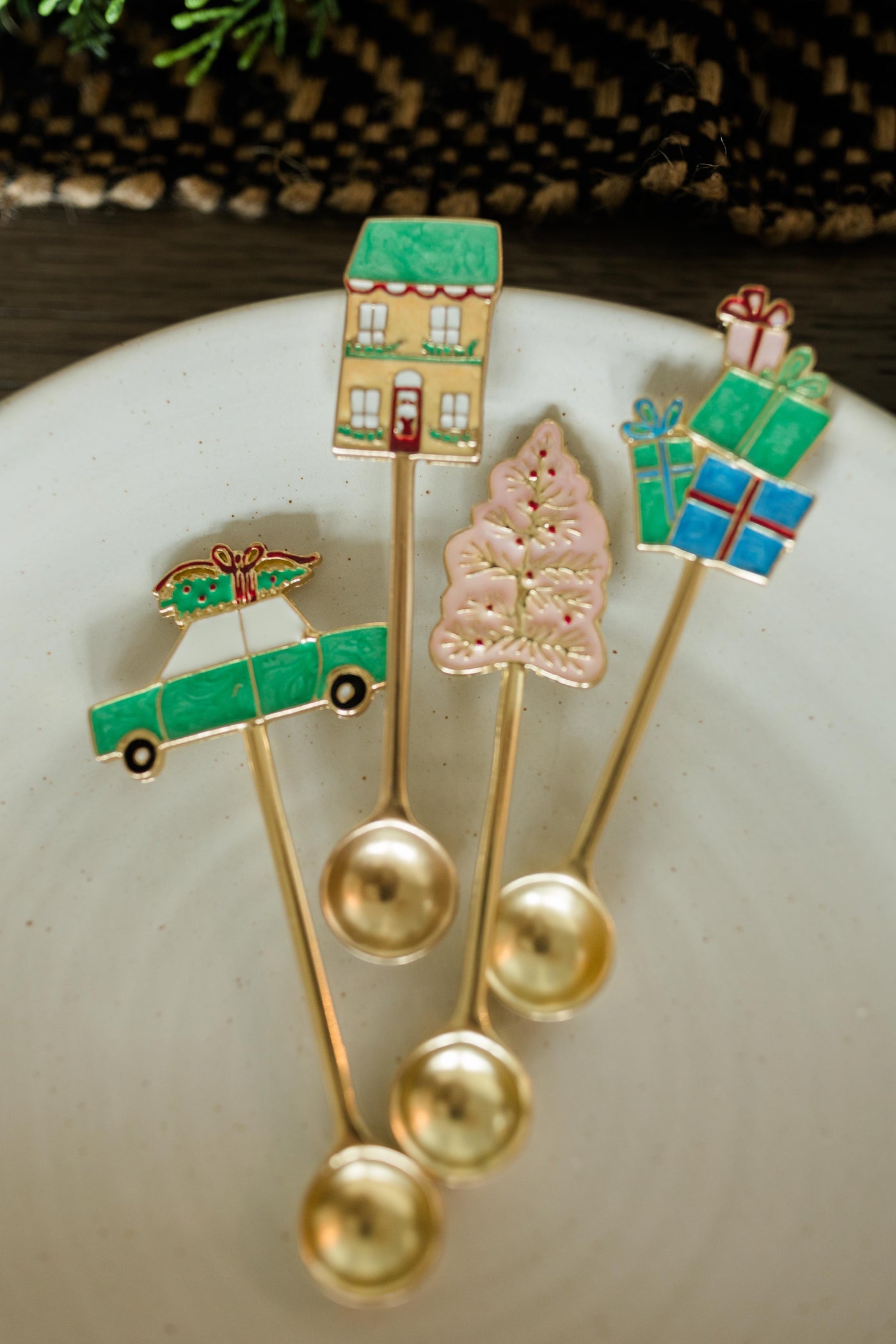 Holiday Icon Spoons | Set of 4