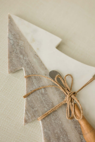Marble Tree Cutting Board