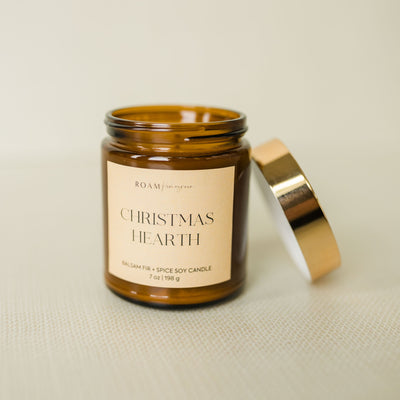Christmas Hearth Candle