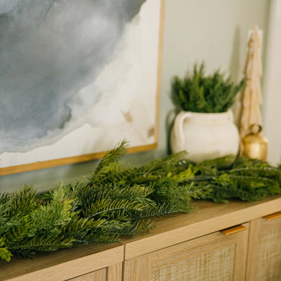 Sticky Cedar Garland