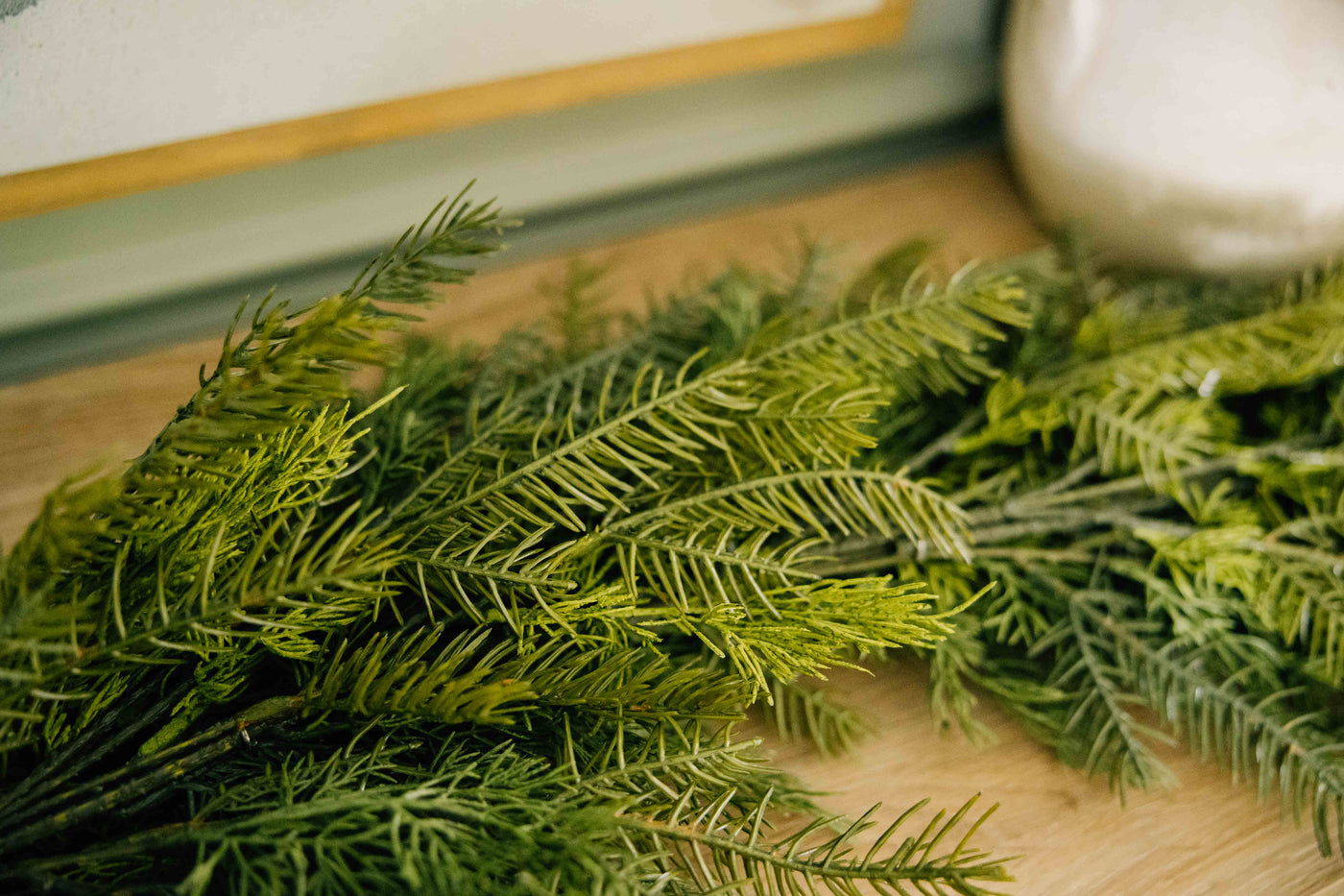Sticky Cedar Garland