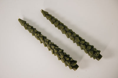 Tree Shaped Taper Candle Set | 2 Colors