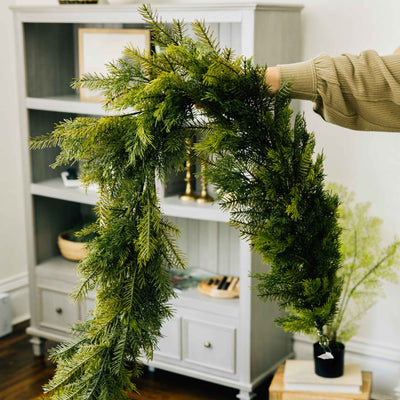 Sticky Cedar Garland