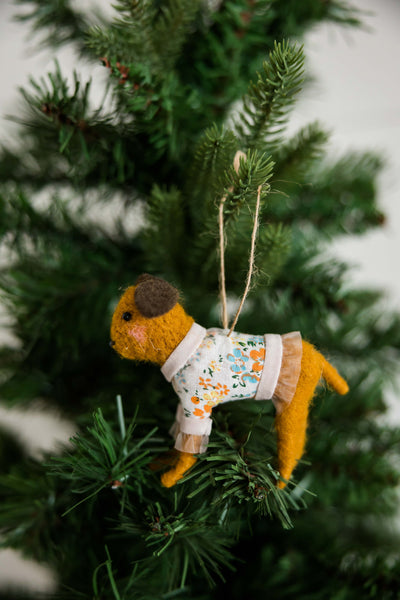 Wool Dog Ornament | 4 Styles