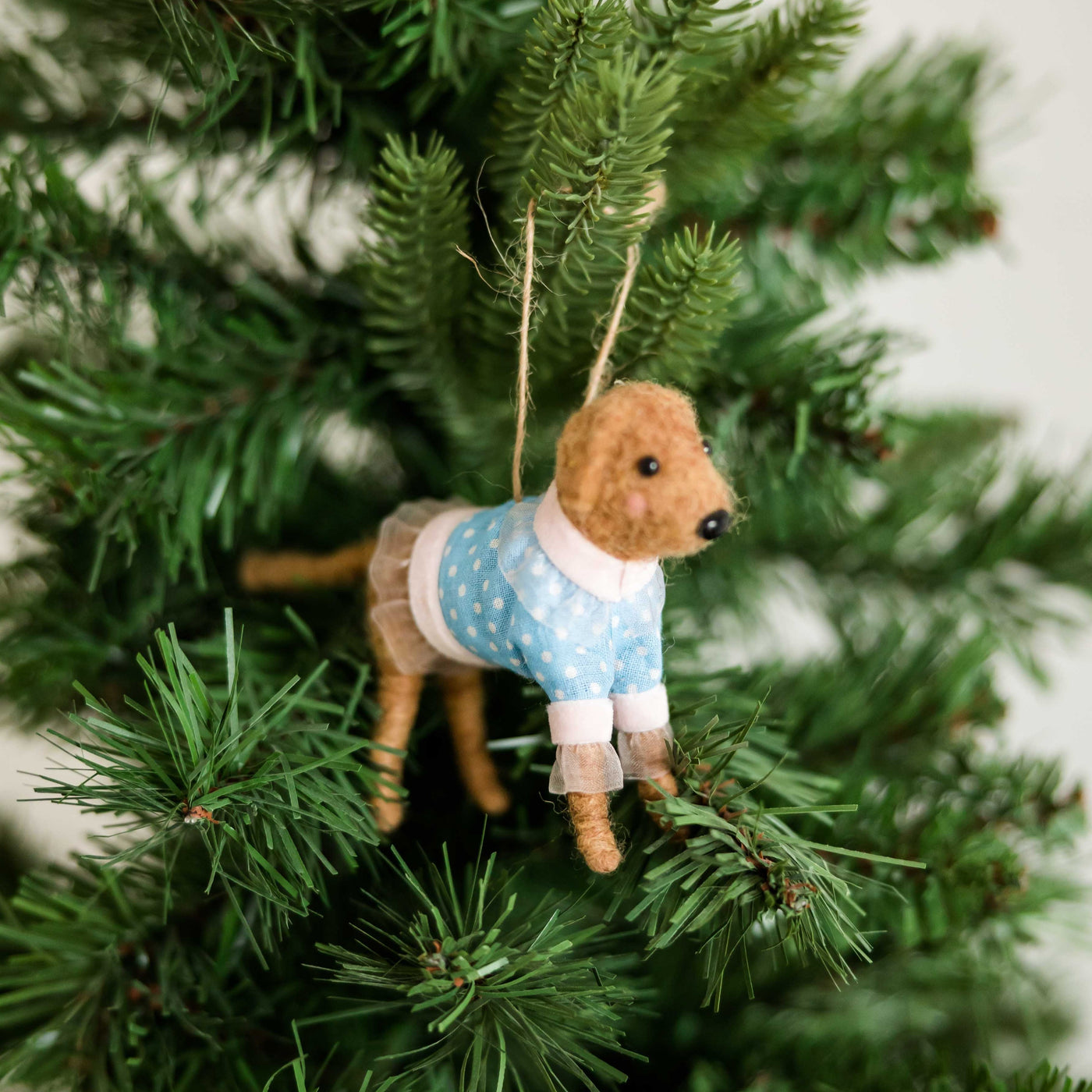 Wool Dog Ornament | 4 Styles