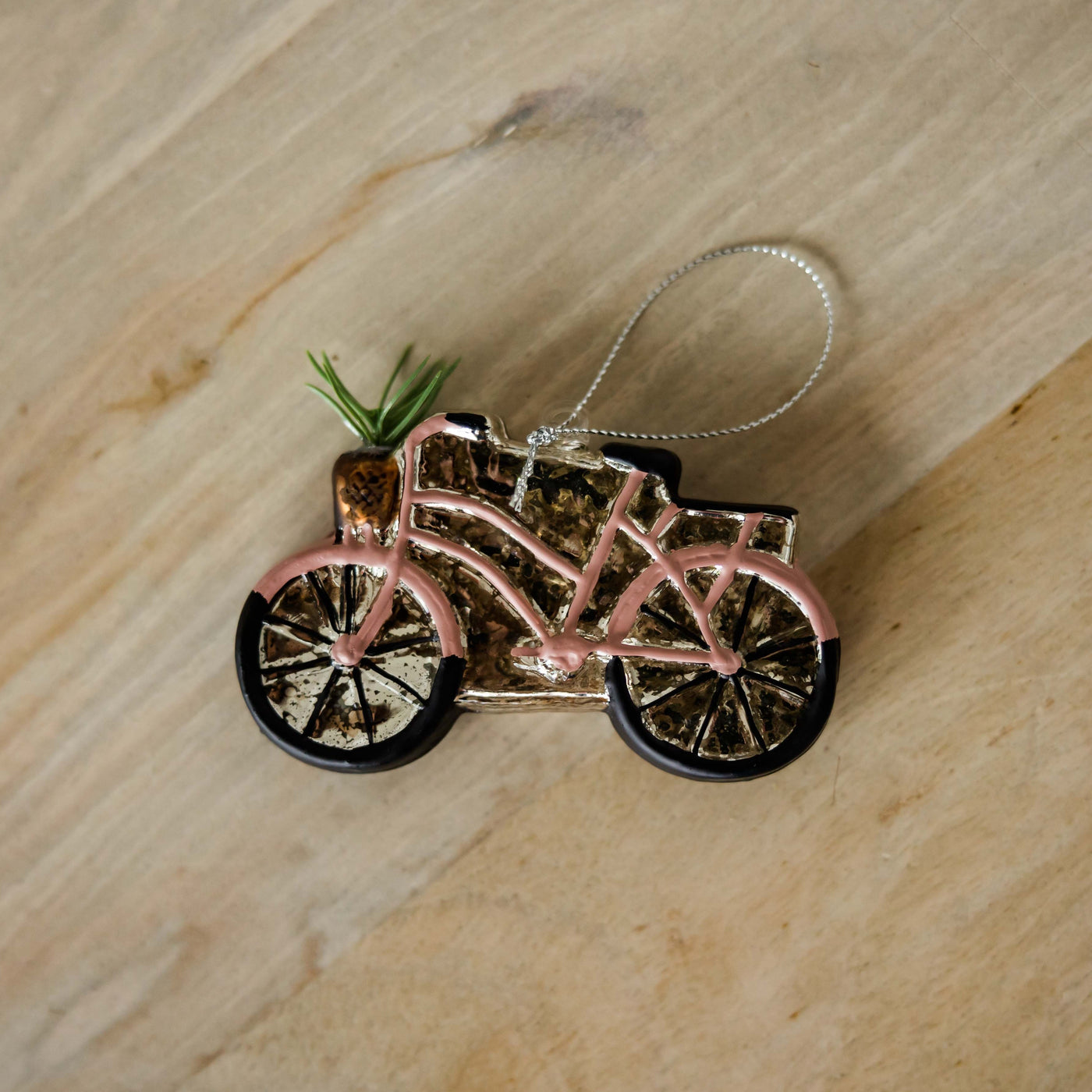 Hand Painted Bicycle Ornament | 2 Colors