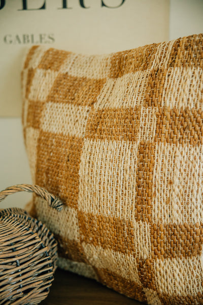 Hollis Checkered Pillow