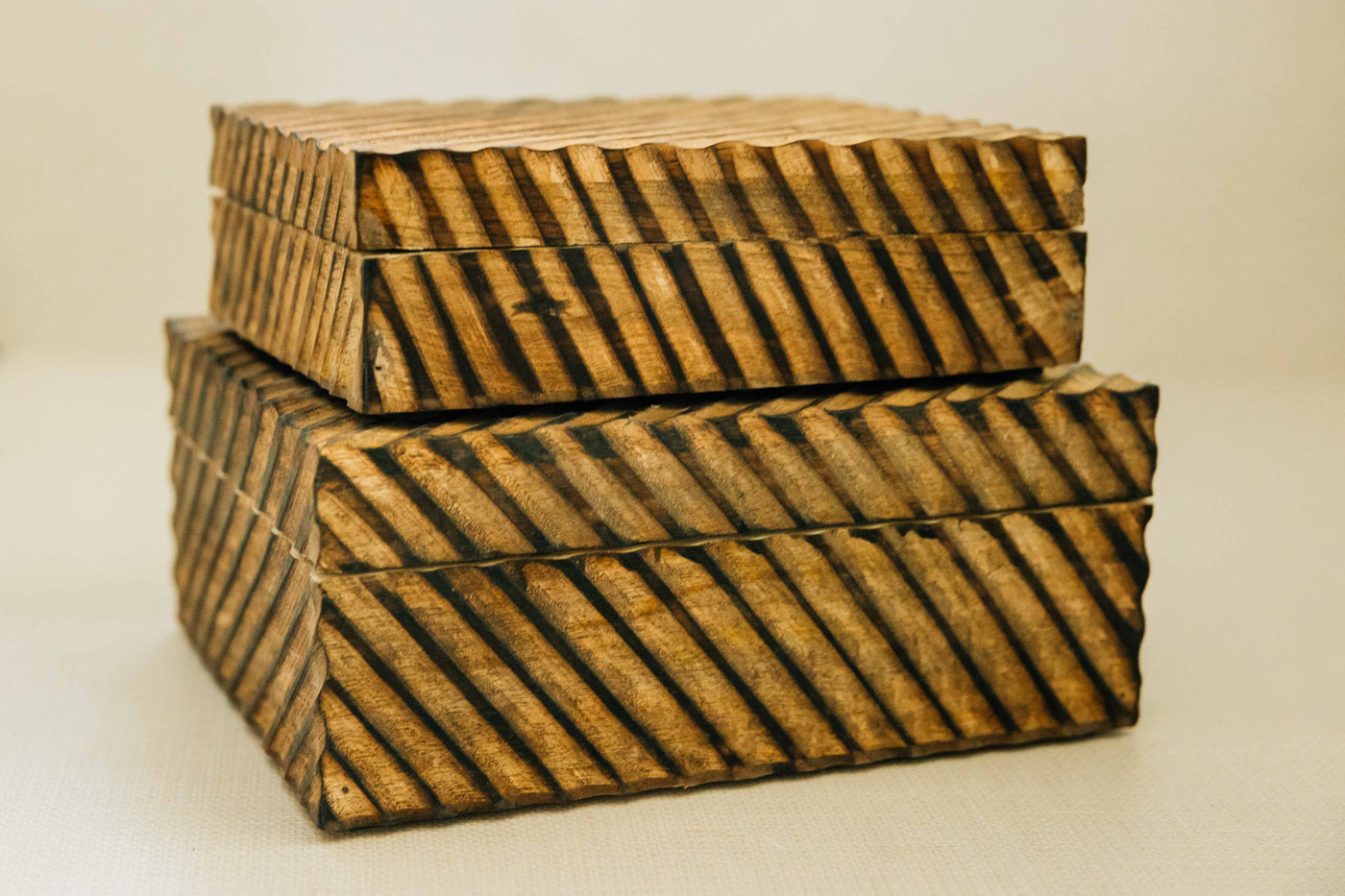 Wooden Carved Nesting Box
