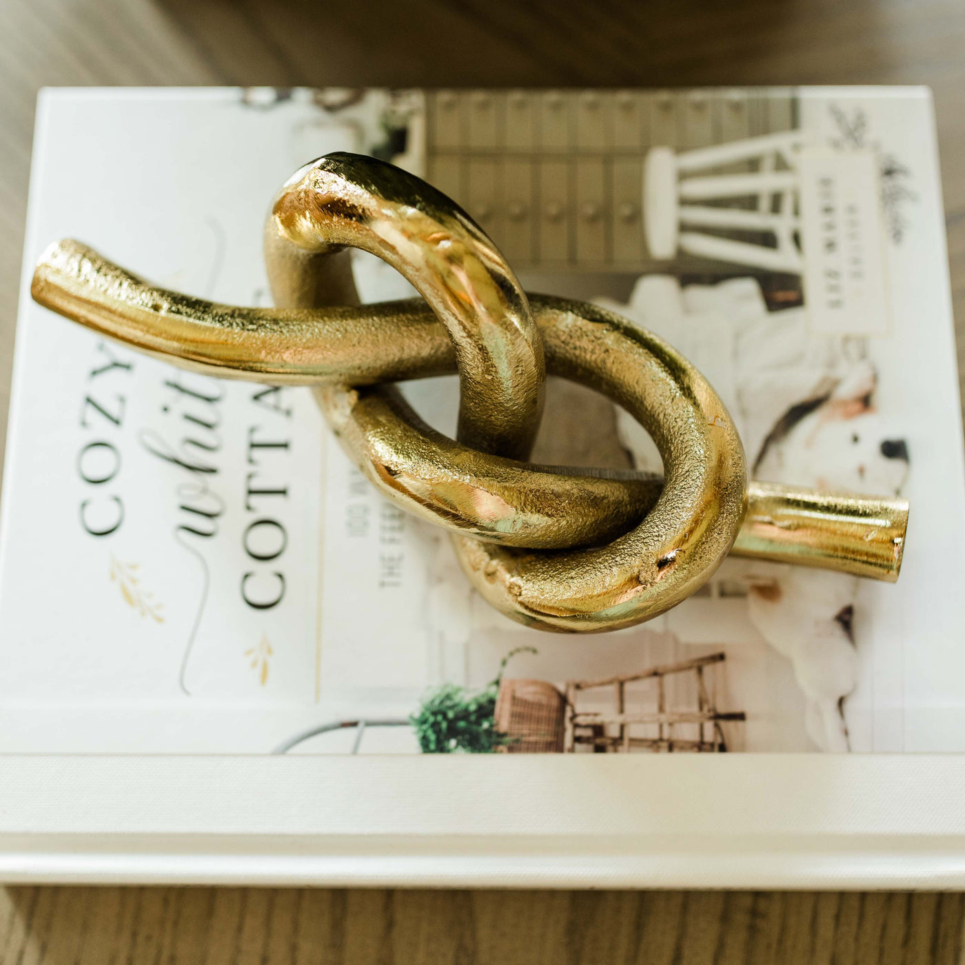 Gold Metal Knot