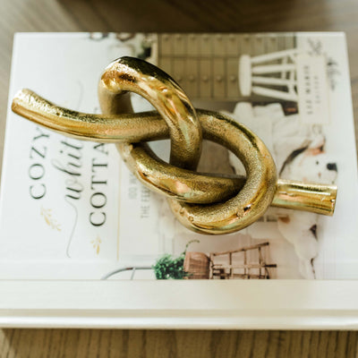 Gold Metal Knot