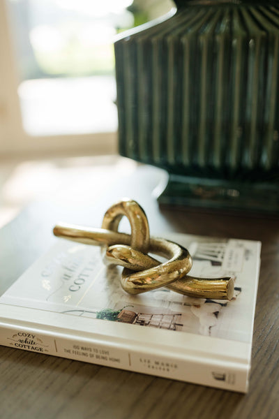 Gold Metal Knot