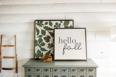 Hello Fall