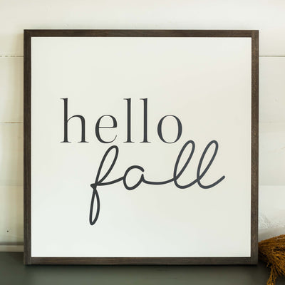 Hello Fall