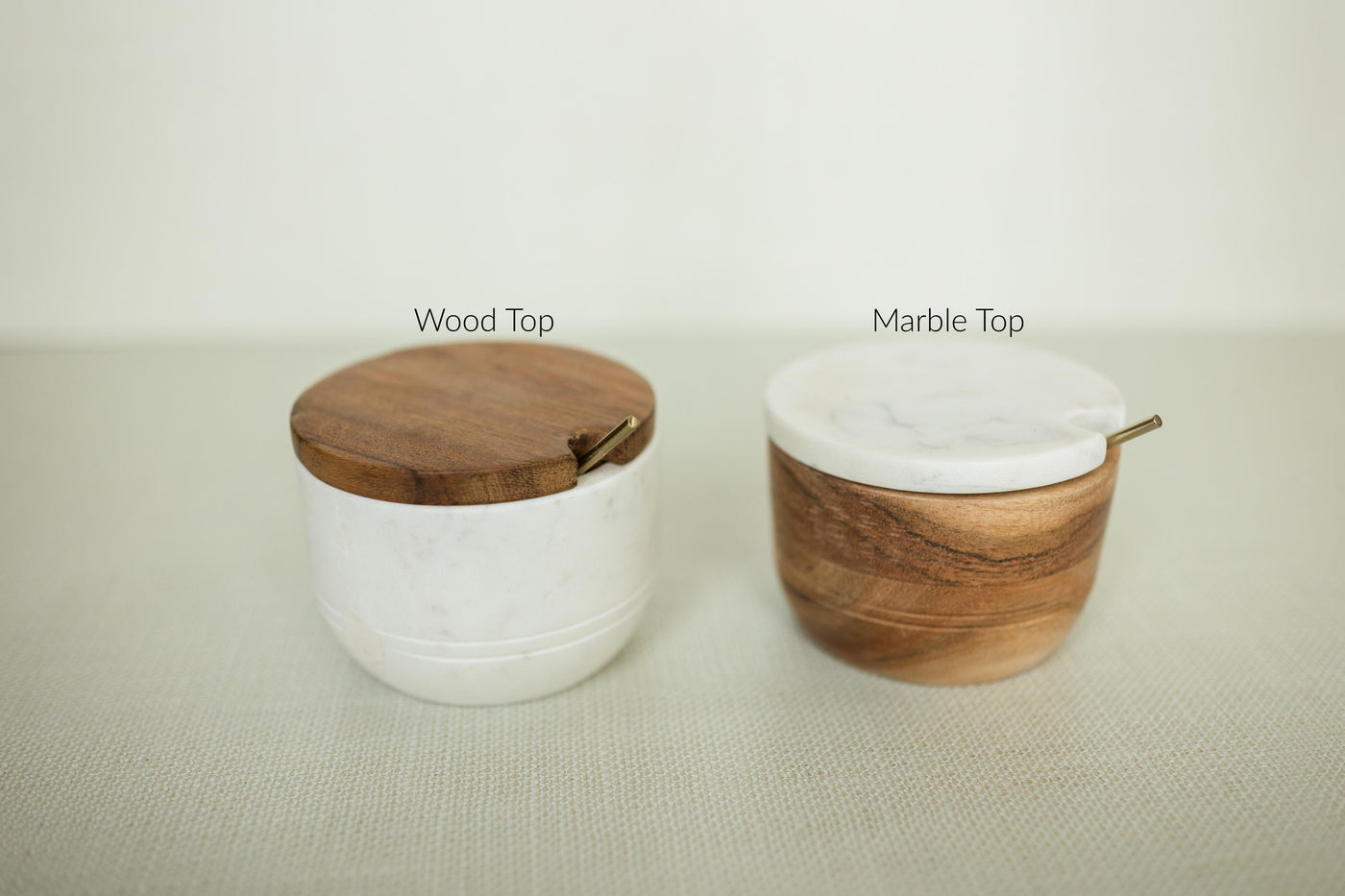 Wood + Marble Bowl | 2 Styles