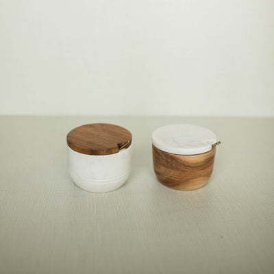 Wood + Marble Bowl | 2 Styles