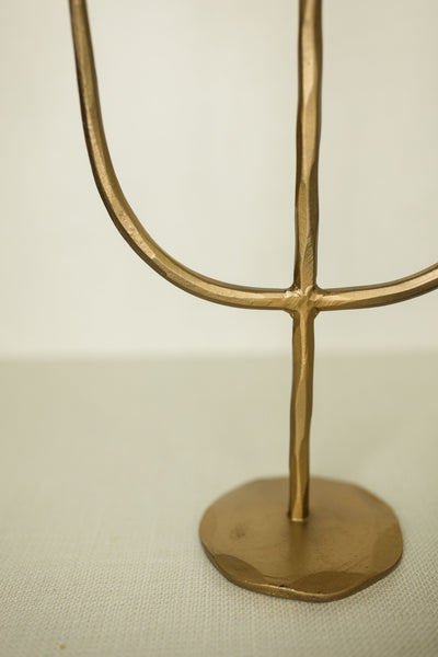 Antique Brass Candelabra