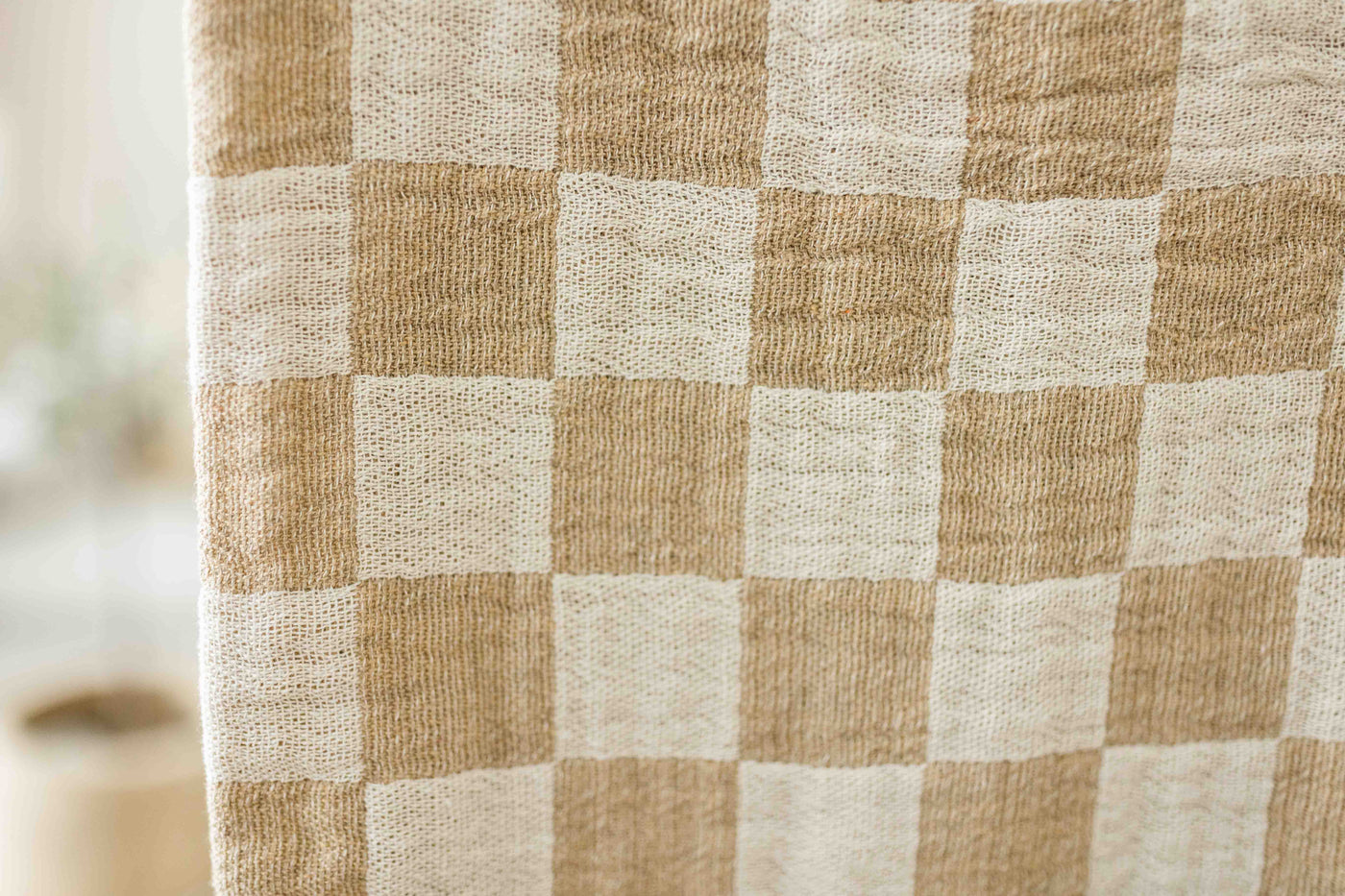 Checkered Throw Blanket