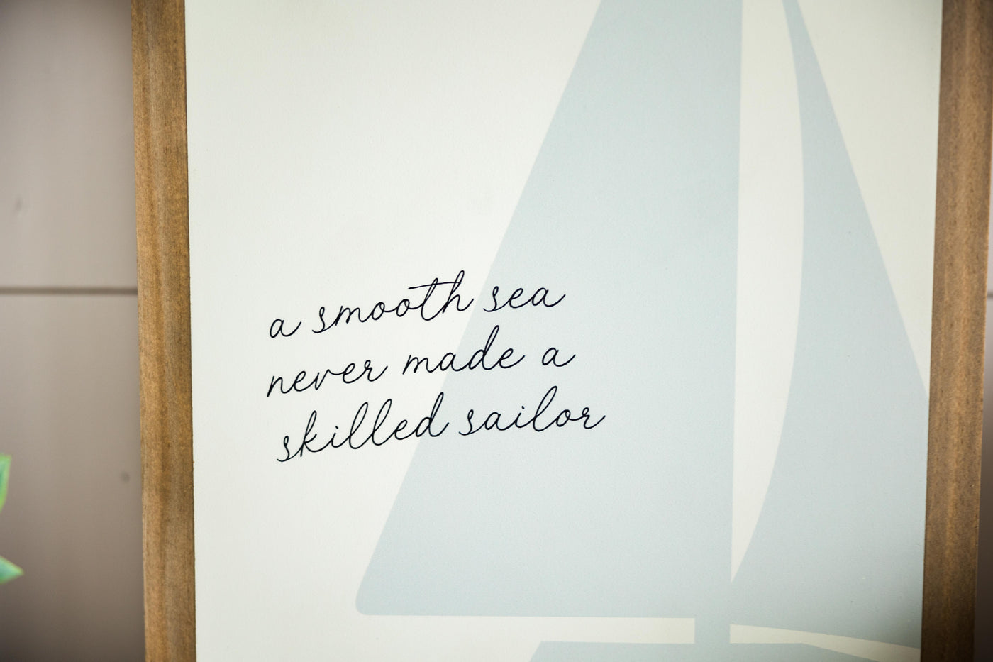 A Smooth Sea