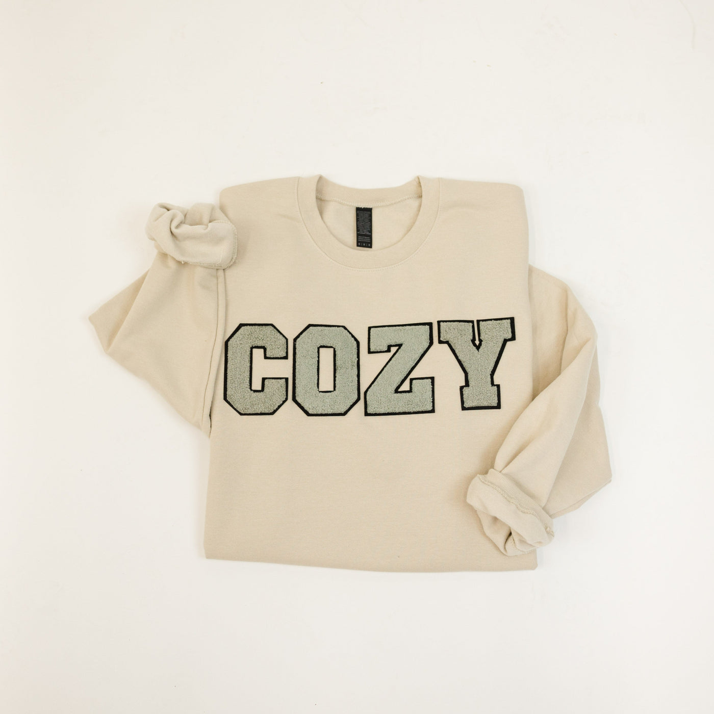 COZY | Varsity Letter Sweatshirt