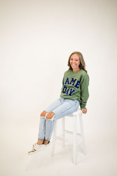 GAME DAY | Varsity Letter Sweatshirt