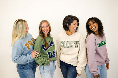 COZY | Varsity Letter Sweatshirt