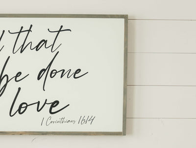 Let All That You Do