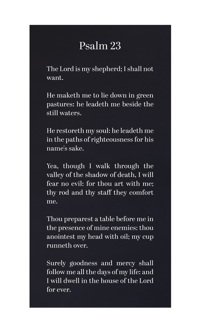 Psalm 23