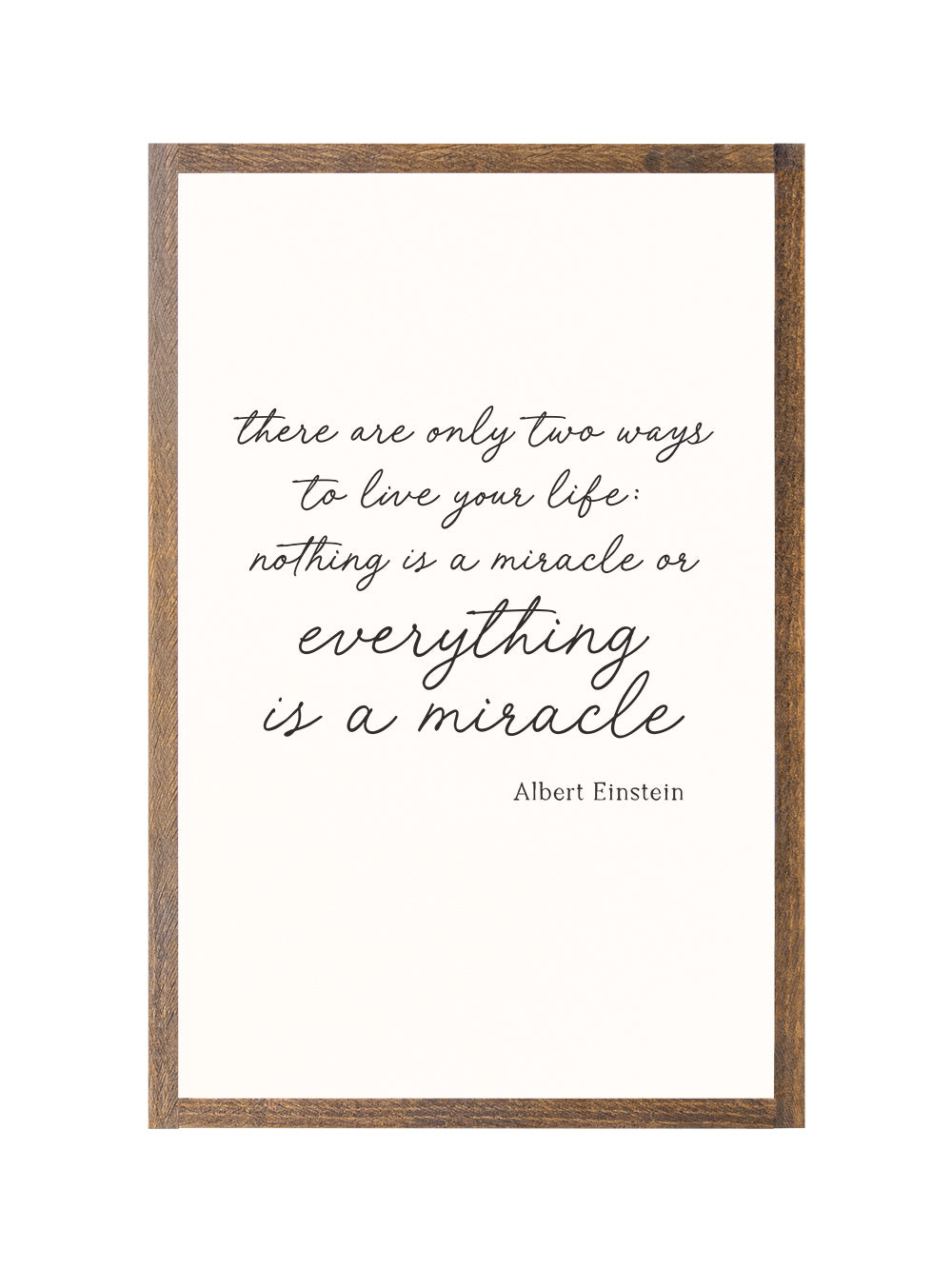 Everything is a Miracle