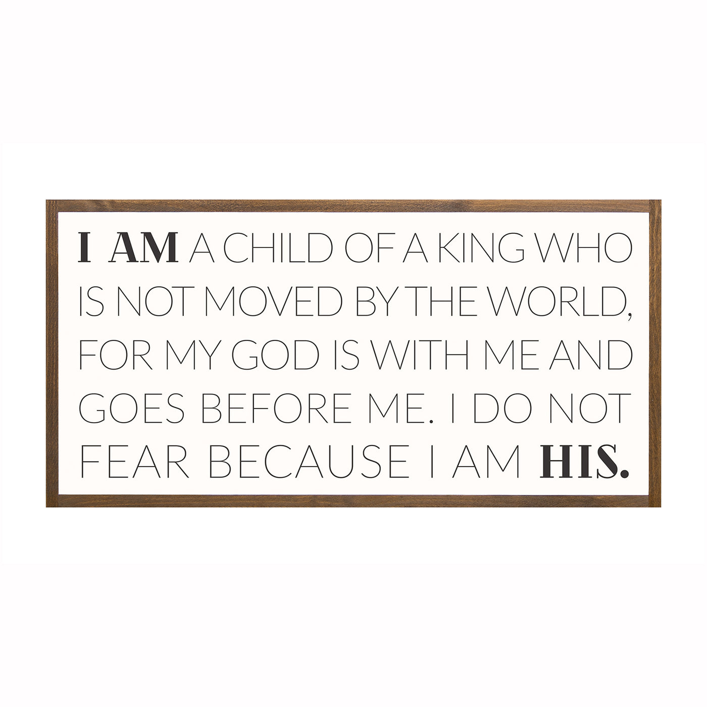 I Am His