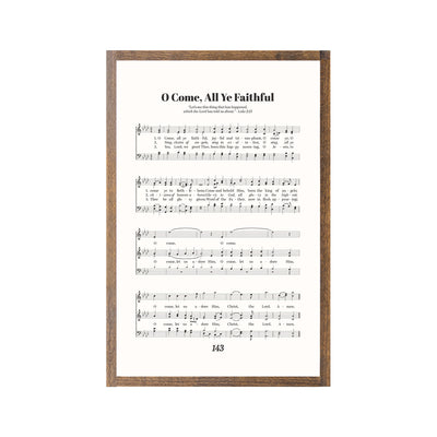 O Come All Ye Faithful | Sheet Music