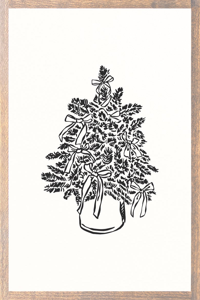 Vintage Holiday Sketch