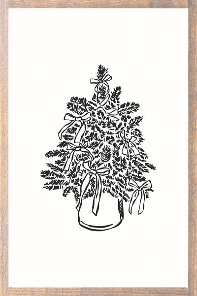 Vintage Holiday Sketch
